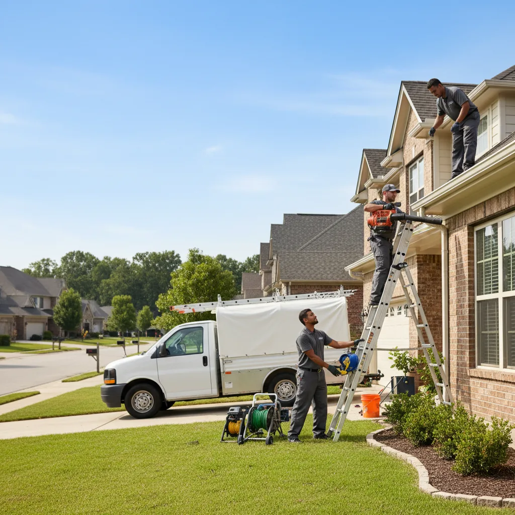 Home Gutter Service in Kendalia, TX near me